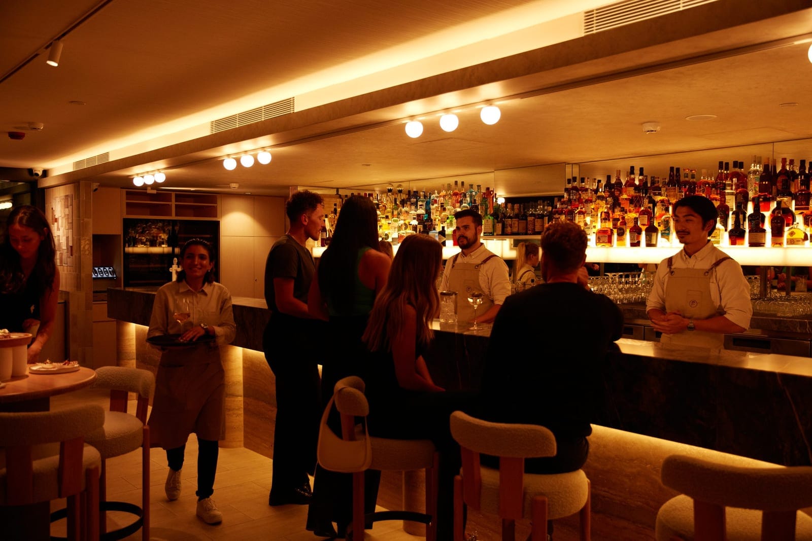 Panoramic sunset views from Fleet Rooftop Bar, the backdrop for End of Year events