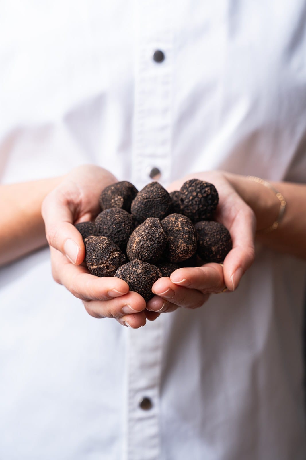 Fresh Red Hill truffle shaved over Bluefin Tuna Toast at Fleet Rooftop Bar